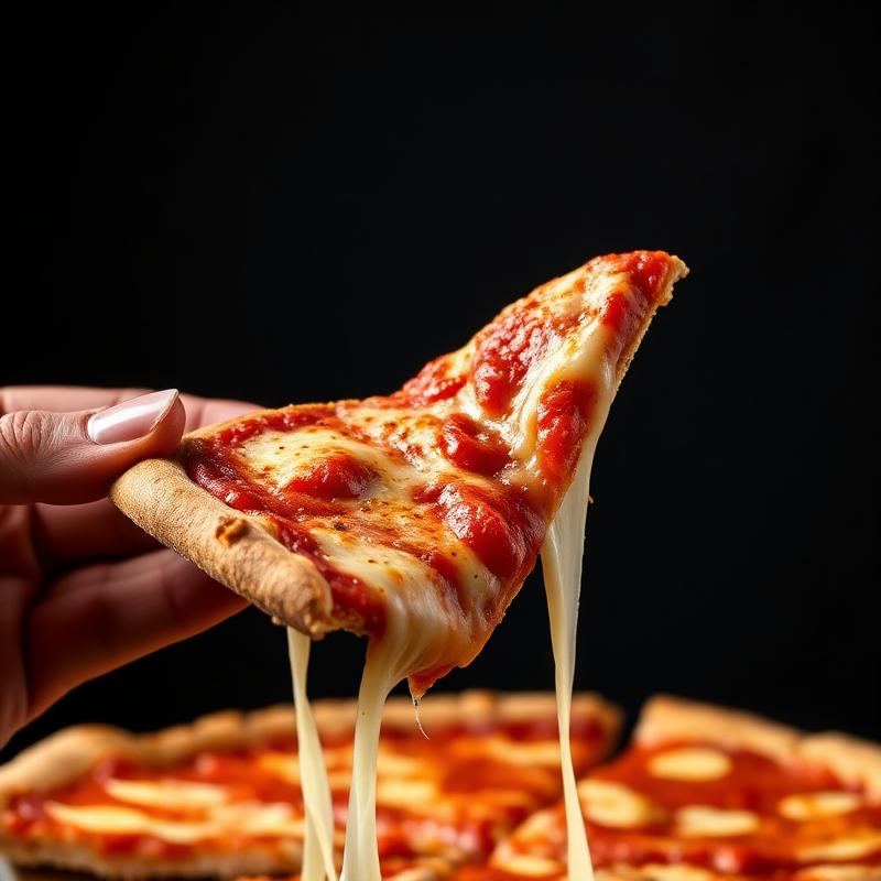 New York Style Pizza — Round, 35–40 cm Home oven 250 °C + steel